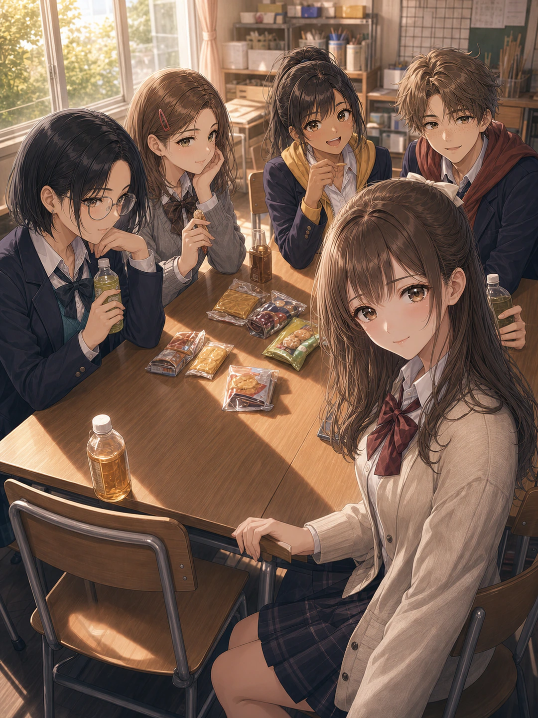 They saved me a seat. I left one more empty without explaining why.