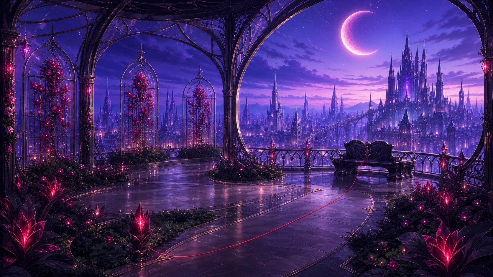 The garden. Every flower here is a promise somebody kept.