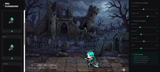 I’m building a tool that can play with your sprite sheets on website